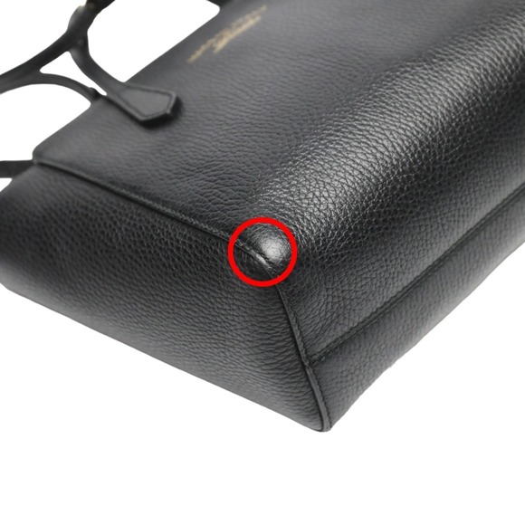 GUCCI Leather Swink 368827 Black Tote Bag - Picture 6 of 16